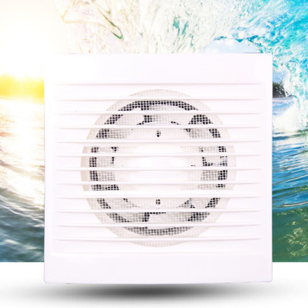 Industrial Commercial Bathroom Shower- Kitchen-Garage Extractor Airflow Air Fan Exhaust Blower Pull Cord 4inch