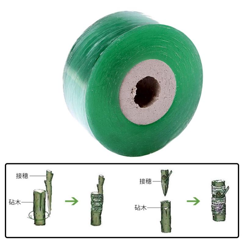 2cmx100m Grafting Tape Stretchable Self Adhesive Grafting Film Special Fruit Tree Grafting Tool Garden Bind Tape