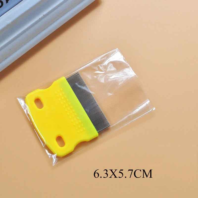 Kattenhondkam trimmer huisdier vlooien hoofd luizen vlooienkam hondenborstel kattenvlooienkam huisdier zacht dierenverzorging haarverzorging roestvrij staal