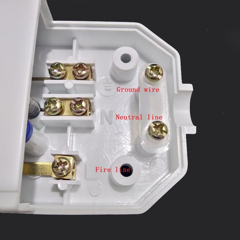 Power Strip AC Electric Multi Universal Outlet Adapter with Switch Rewirable Power Distributor