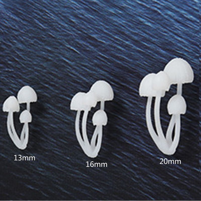 3Pcs Micro Landscape Mini Mushroom Filiings Resin UV Epoxy Jewerly Filler Molds Jewelry Making Accessories: 07A 07B 07C