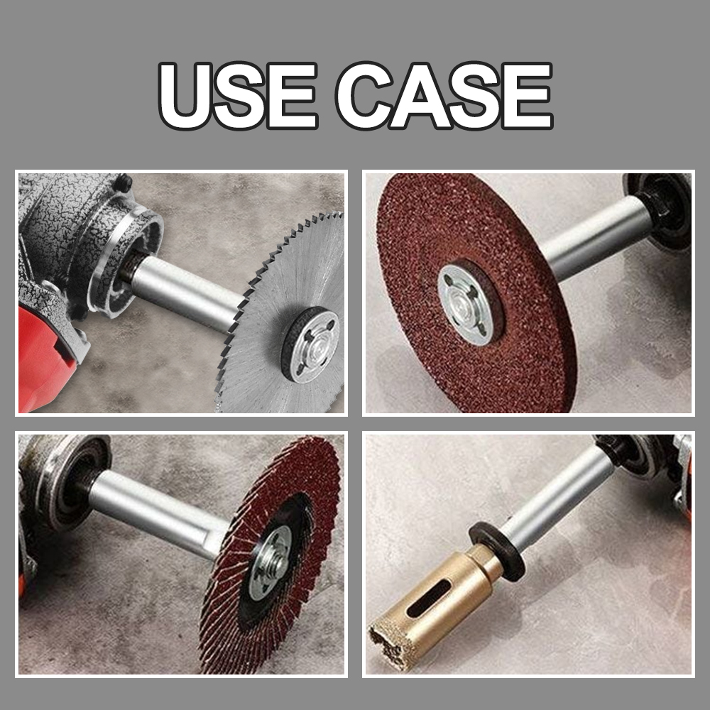 1PCS M14 M10 thread adapter Extension rod 50mm-100mm angle grinder extension rod for polishing pad grinding connection