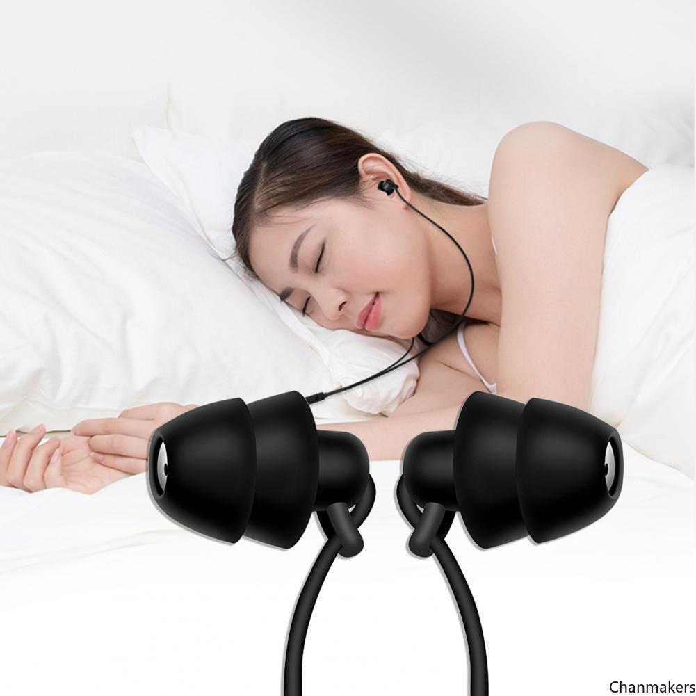 Headset Weiche Silikon Lärm abbrechen Schlafen Headset dauerhaft Ohrhörern Für Heimat Für MP3 Schlafen Headset dauerhaft Ohrhörern Für ho