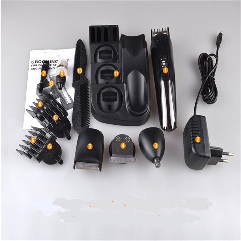 Electric Men Grooming Trimmer Razor All In One Man Groomer Kit Face And Body Haircut Head Styling Clipper Hairdressing Razor Cut
