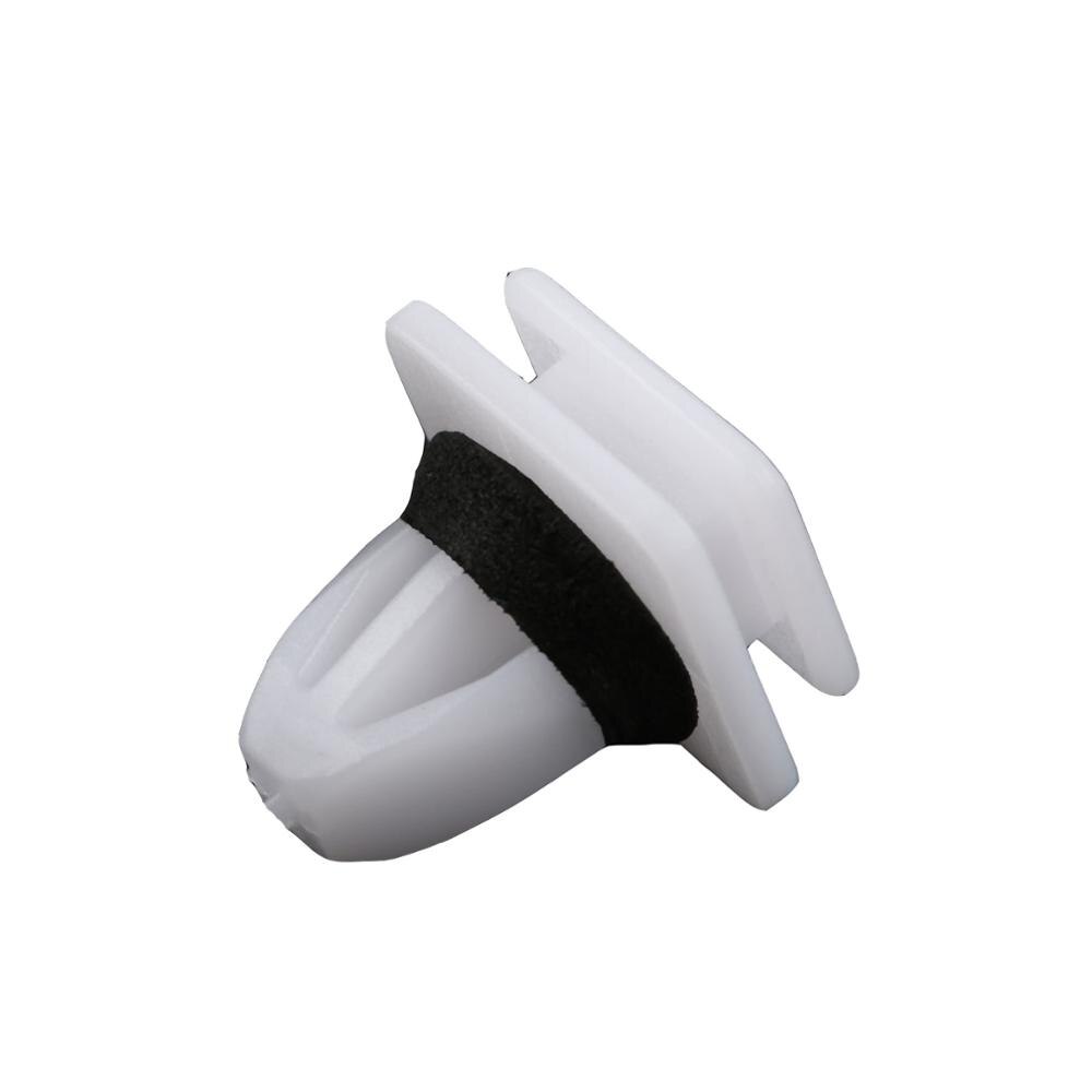 20pcs Car Rocker Cover Trim Clips Panel Sill Guard Moulding Side Skirt Nylon Retainer For Honda Civic CRV