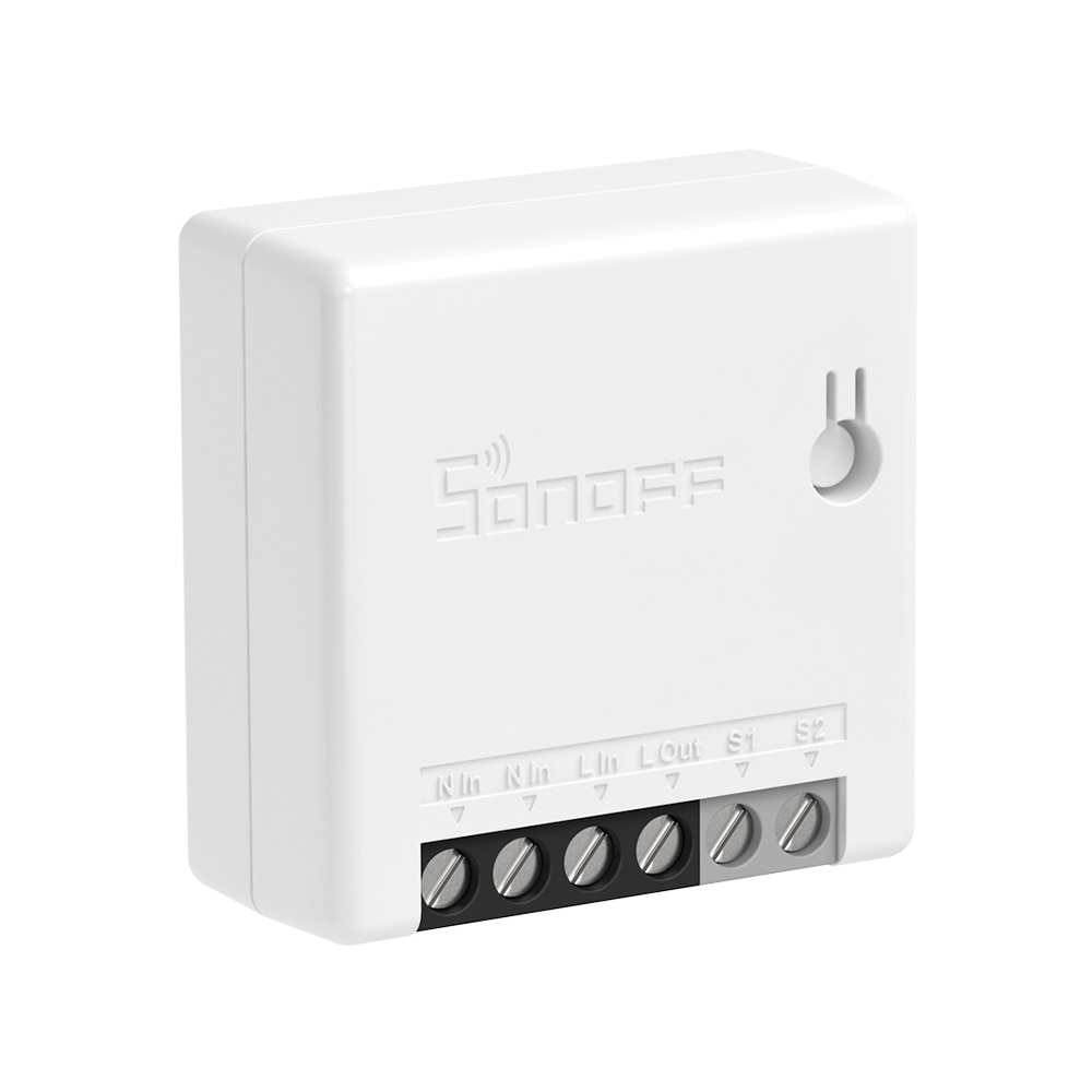 Sonoff zigbee zbmini diy smart switch relæ breaker smart home modul mini tovejs switch stemmestyring via ewelink alexa google