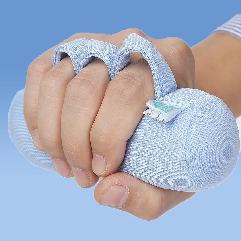 Rehabilitation elderly stroke hemiplegic finger strength palm finger device bed elderly patient anti-finger bond hand grab rod