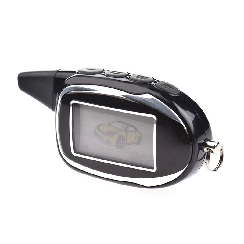 Voor Russische Versie 2-way LCD Afstandsbediening Sleutelhanger Tamarack Voor Twee Richtingen Auto Alarm Systeem Scher khan m7 Scher-Khan Magicar7