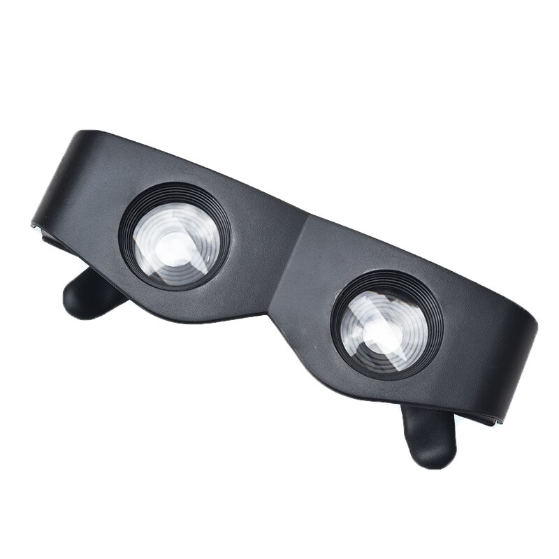 Draagbare Vergrootglazen Plastic Lens Vergrootglas Verrekijker Telescoop Voor Horloge Voetbalwedstrijd Outdoor Vissen Wandelen ENA88