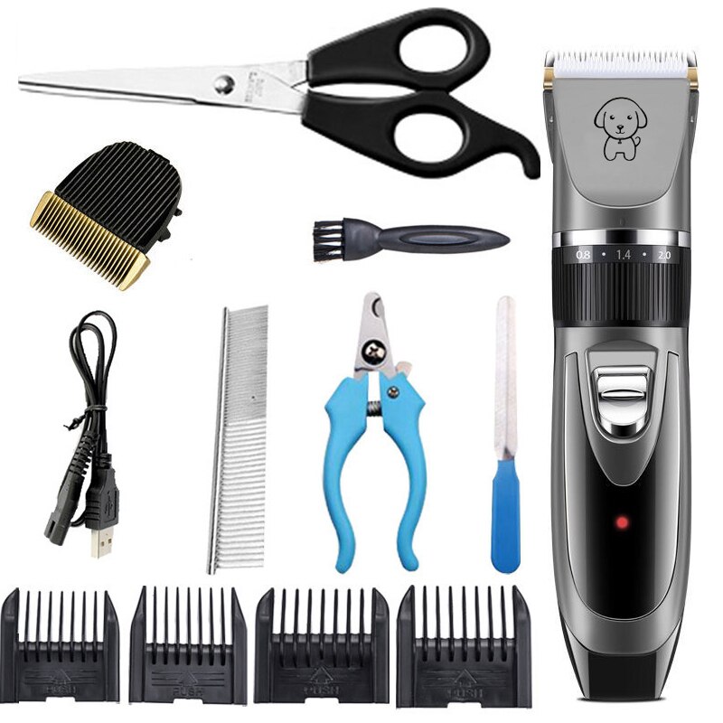 Machine Tondeuse Trimmer Huisdier Tondeuse Voor Oster Hond Trimmer Voor Poten Kit Tosa Huisdier Hoest Schaar Huisdieren Set gras Trimmers: Gray D
