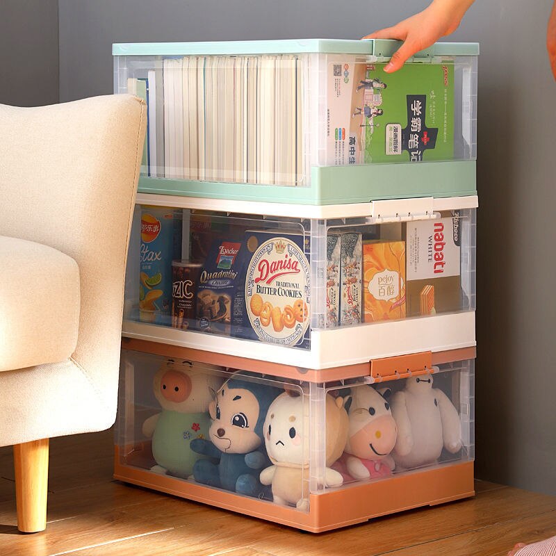 Pliable livre boîte de rangement bureau papeterie support divers organisateur Portable livre stockage panier bureau organisateur