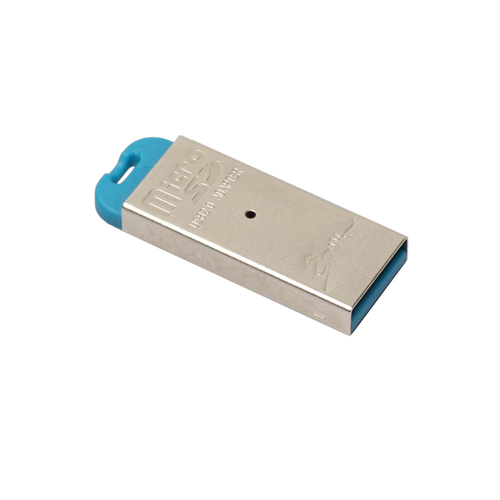 Hoge Snelheid Mini USB 2.0 Micro SD TF T-Flash Memory Card Reader Adapter High speed 480 Mbps