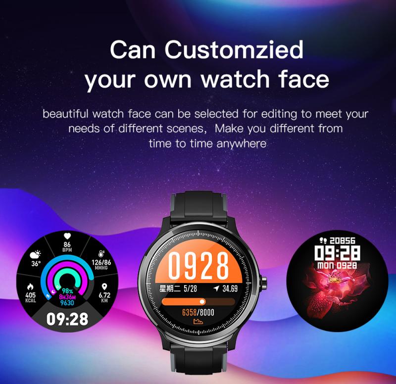 SN80 Bluetooth Smart Horloge Serie DIY wijzerplaat Hartslag Fitness Monitor Bluetooth Call Smartwatch Serie 5 voor Apple Android