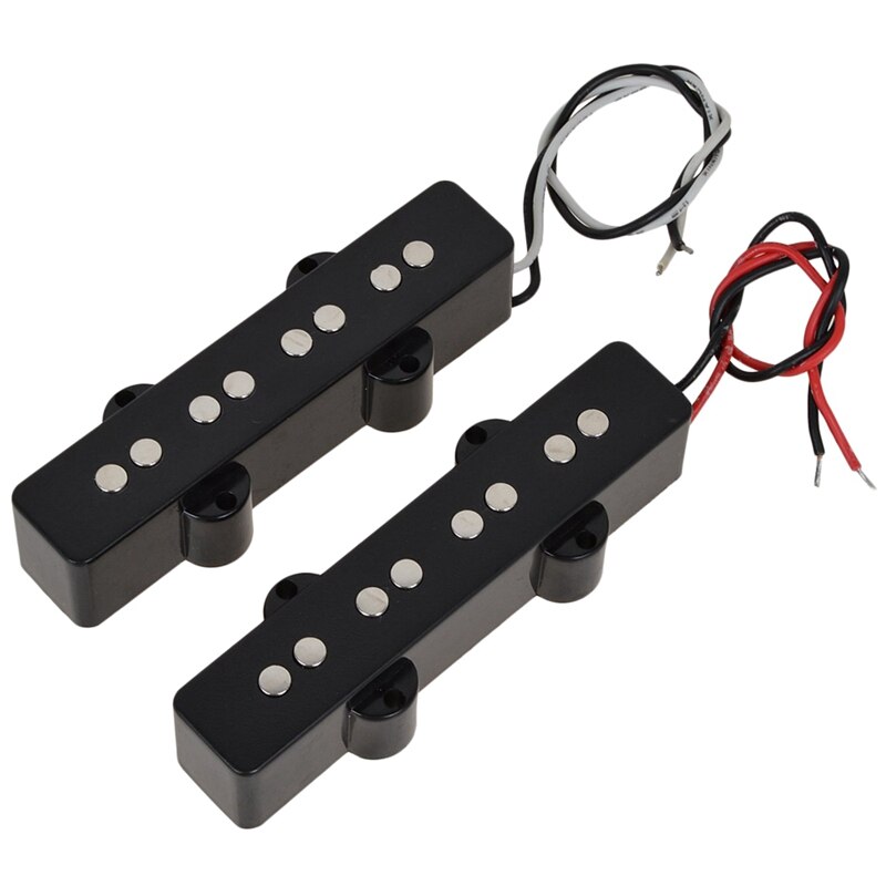 Jb basgitaar pickups open stijl pickups set hals & brug voor 4- snarige j basgitaar onderdeel