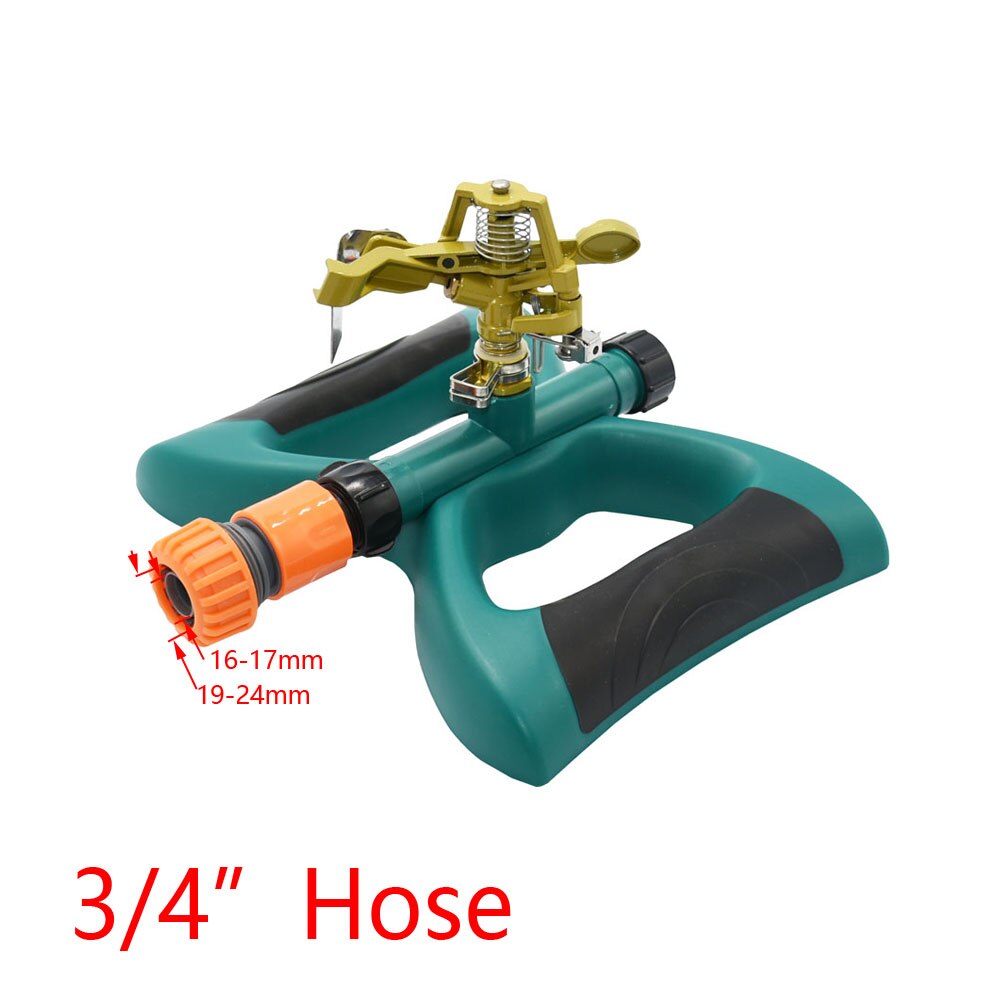 Irrigation Watering Rocker Sprinklers Nozzle With Support 360 Degrees Rotary Jet Nozzle Farm Lawn Garden Irrigation Sprinklers