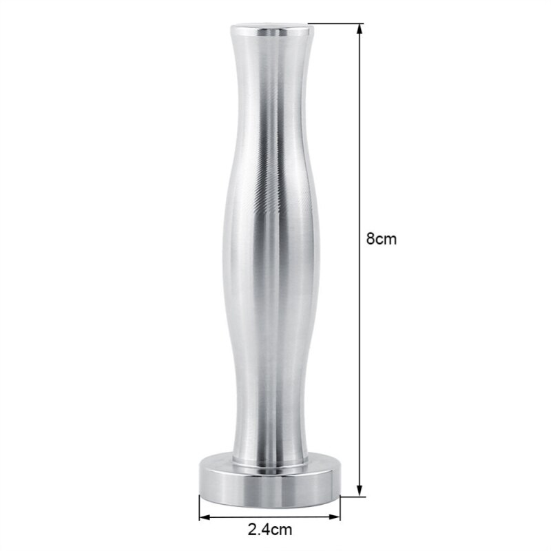 Kaffedoseringsring rustfrit stål espresso kaffe intelligent doseringsring tragt 51/53/57.5/58/58.35 mm køkken kaffegrej: 24 mmx 8mm