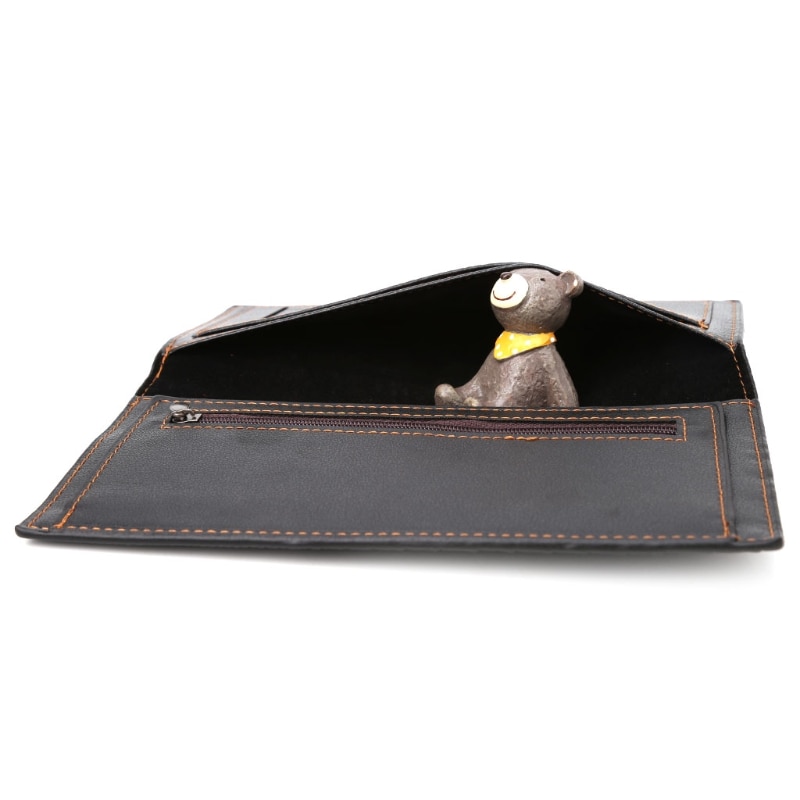 1 pc herr s 3d alligator plånbok bifold id kreditkortshållare plånbok handväska lång koppling billfold