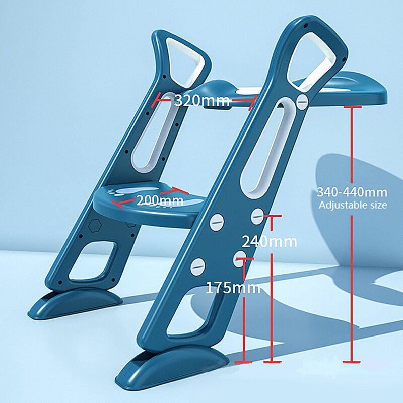 Comfort Baby Potty Training Ladder Potty Infant Kid Children Folding Safety Child Seats Urinal Toilet Trainer Folding Seat Pot