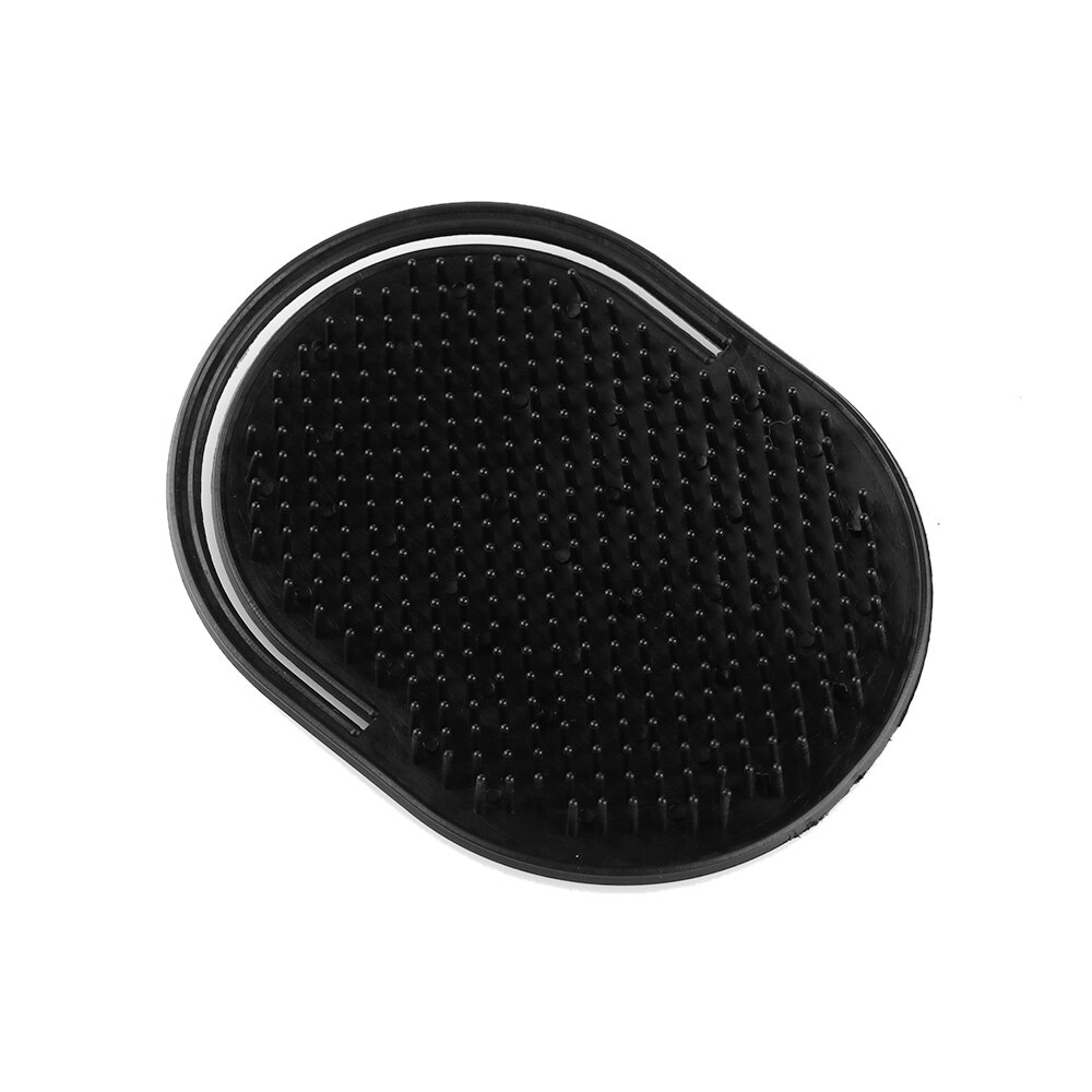 Pocket Travel Hair Comb Brush Men Beard Mustache Palm Scalp Massage Portable Hairbrush Hair Care Styling: black