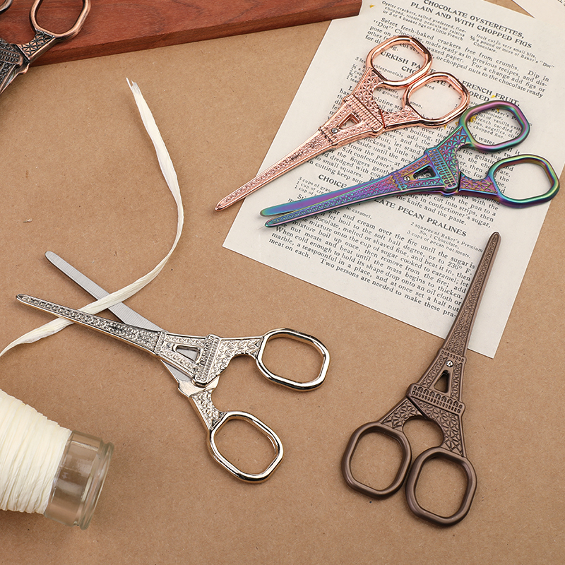 MIUSIE Durable Tailor Scissors Sewing Scissors DIY Household Fabric Cutter Shears Cross Stitch Scissors For Sewing Needlework
