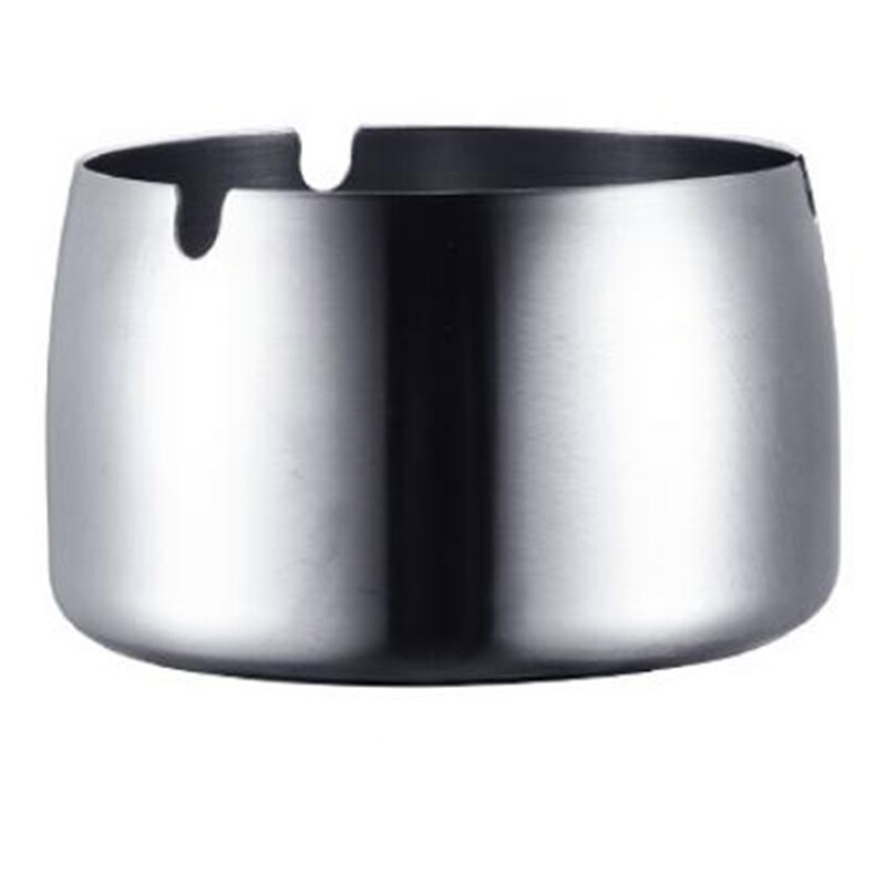 Roestvrijstalen asbak windasbak tuin terras balkon anti-val huishoudelijke asbak: Medium