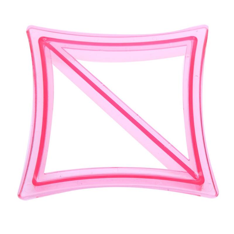1Pcs Plastic Sandwich Cutter Home DIY Puzzle Shape Sandwich Bread Toast Mould Cutter Lunch Kitchen Baking Accessories: Quadrilateral