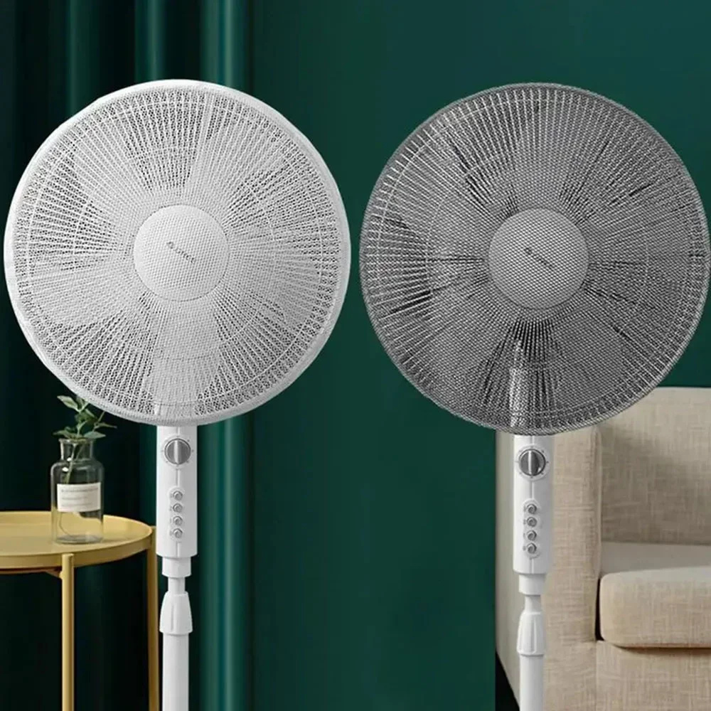 Universele Elektrische Ventilator Cover Fan Bescherming Covers 16/18 Inch Veiligheid Cover Kind Baby Anti-knijp Elektrische Net Mesh Fan