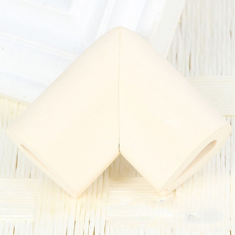 10 pièces bébé sécurité bord gardes U forme verre Table coin protecteur essentiel enfants Protection épais coins doux mignon: Beige
