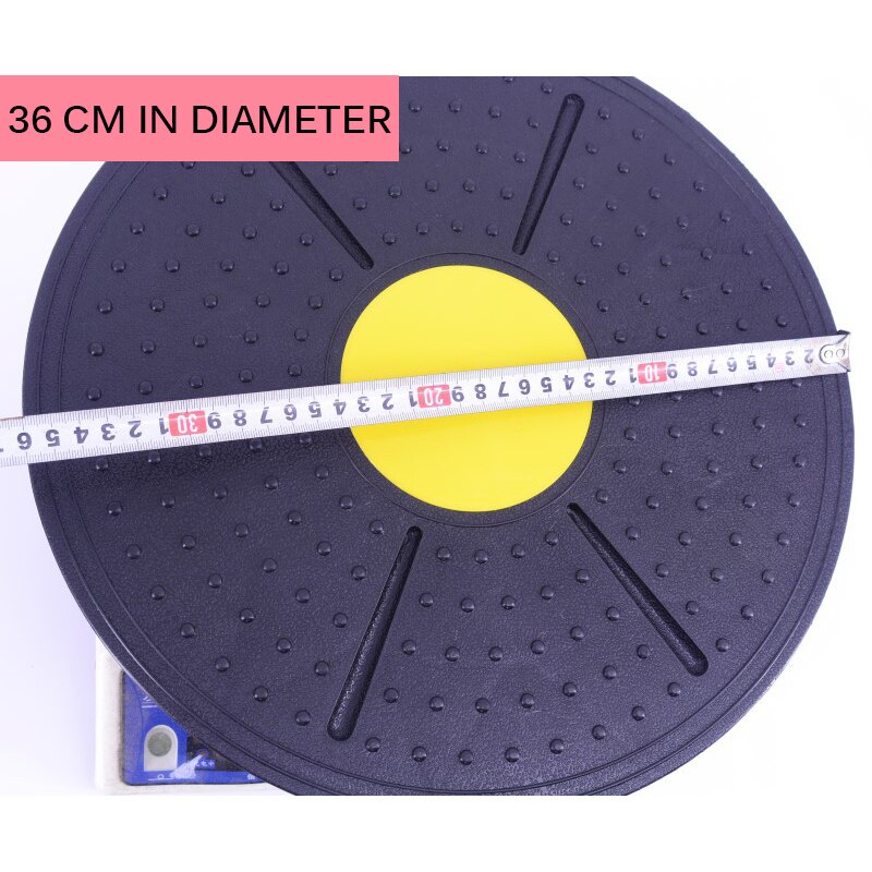Yoga Rotating Disc Durable Lightweight Rehabilitation Pilates Round Board Multifunctional Home Gym Non-Slip Fitness Balance Plat