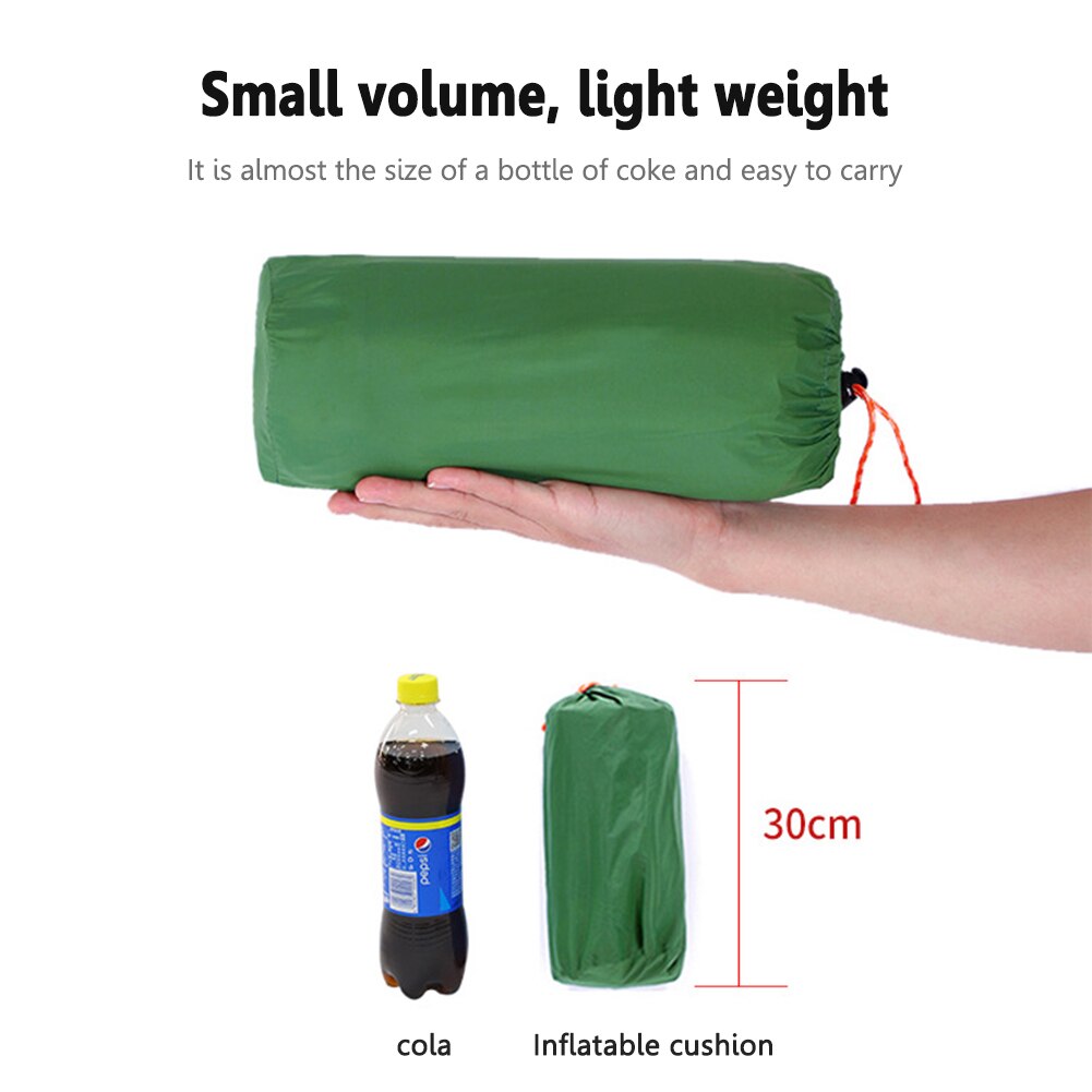 Inflatable Camping Sleeping Pad Outdoor Hiking Air Mattresses Mat Furniture Bed Travel Ultralight Cushion Trekking Accessories