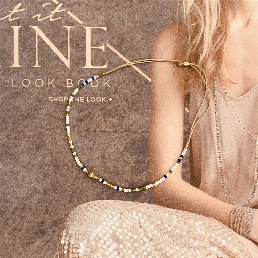 Go2boho Miyuki Bracciale con perline Pietra di moda Gioielli con perle Perline Gioielli Braccialetti semplici vintage Pulsera di alta qualità