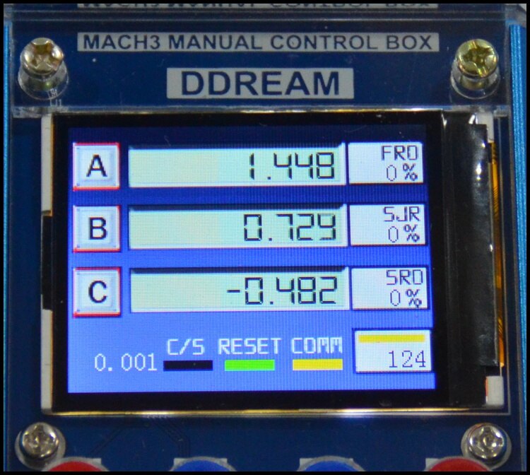 The high-end mach3 manual manual function is complete with serial interface screen CNC complete aluminum anodized sand shell