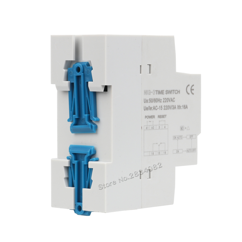 NKG-3 NKG3 LCD Microcomputer Programmable Timer Latitude Longitude Rail Street Lamp Controller Astro Digital Time Switch Relay