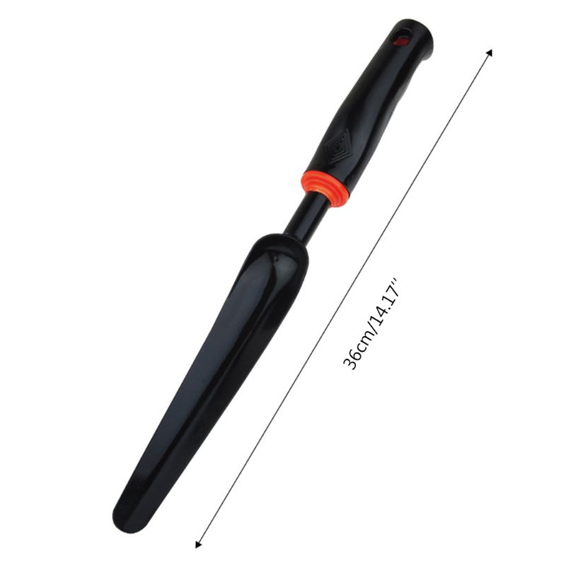 Portable jardin pointu désherbeur pelle pelle polyvalent dur en acier au carbone poignée en plastique creuser truelle bonsaï maison