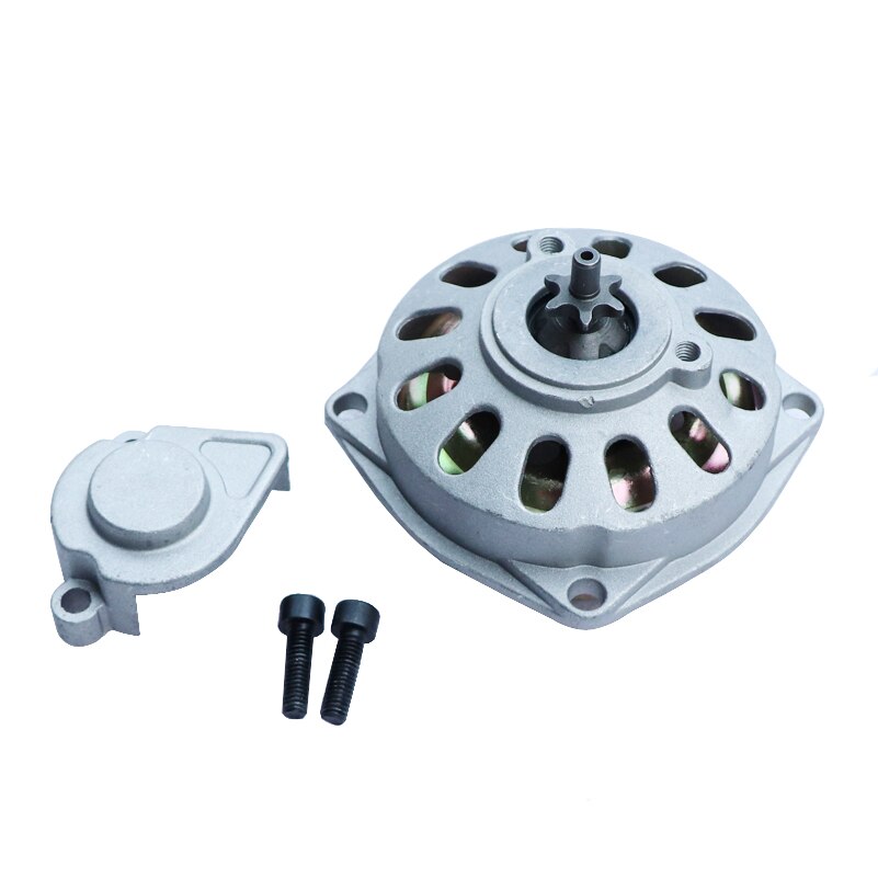 Carcasa de embrague, caja de cambios de tambor T8F 25H 6T, piñón de 7 dientes para bicicletas de bolsillo de 47cc 49cc, Mini Quad, ATV, Minimoto, Scooter, Buggy, Go kart