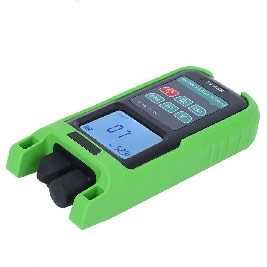 2-in-1 Fiber Optic Tester High Accuracy Optical Power Meter Fiber Optic Tester -70dBm-+ 10dBm Fiber Optic Tool Kit