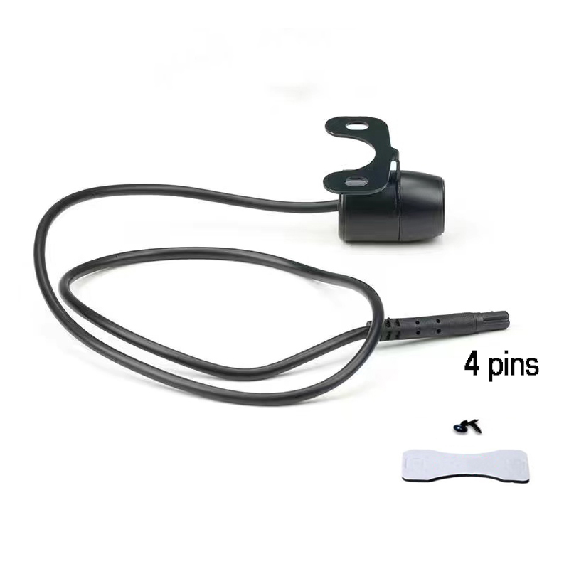 Omgekeerd beeld Dashcam HD 4-pins kleine vlinder Dashcam HD Nachtzicht waterdichte zonwering: Oranje