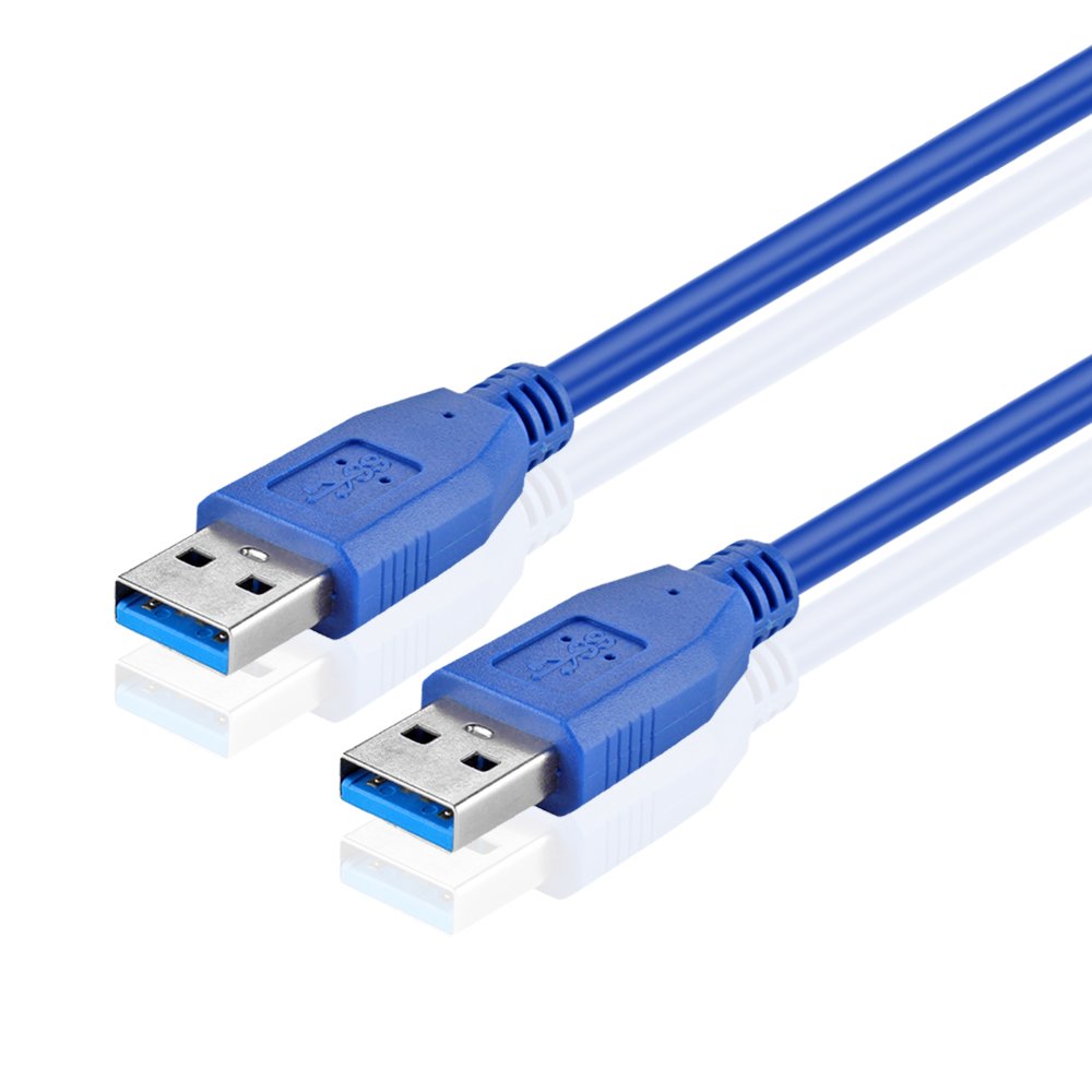 5M USB 3.0 Cable A-Male to A-Male Type A to A Male SuperSpeed USB Adapter Connector Coupler Bi-Directional Extension Cord