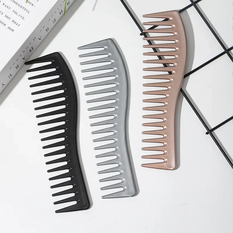 Grove Kappers Kam Hars Haarborstel Grote Grove Kam Kapsel Gereedschap Salon Kapper Kammen Mode Accessoires