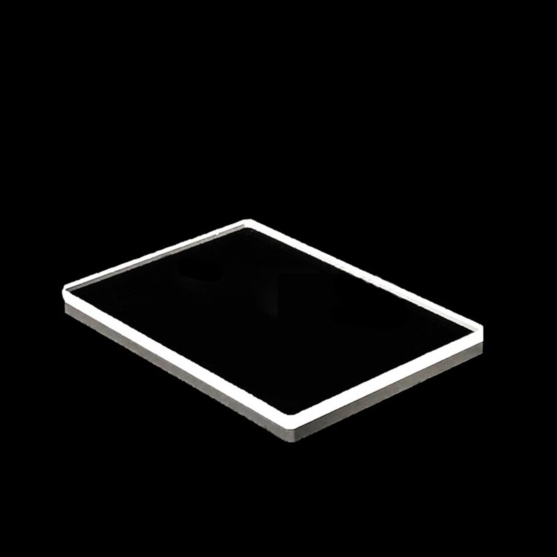 Quartz Glass Sheet 9*9 * 2mm Spot Jgs1 Far Ultraviolet Optical Window Mirror Quartz Coating Substrate