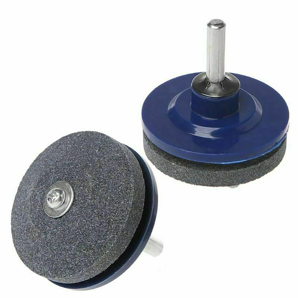 50MM Faster Blade Sharpener Lawn Mower Universal Grinding Rotary Drill Cuts Lawnmower Blade Sharpener