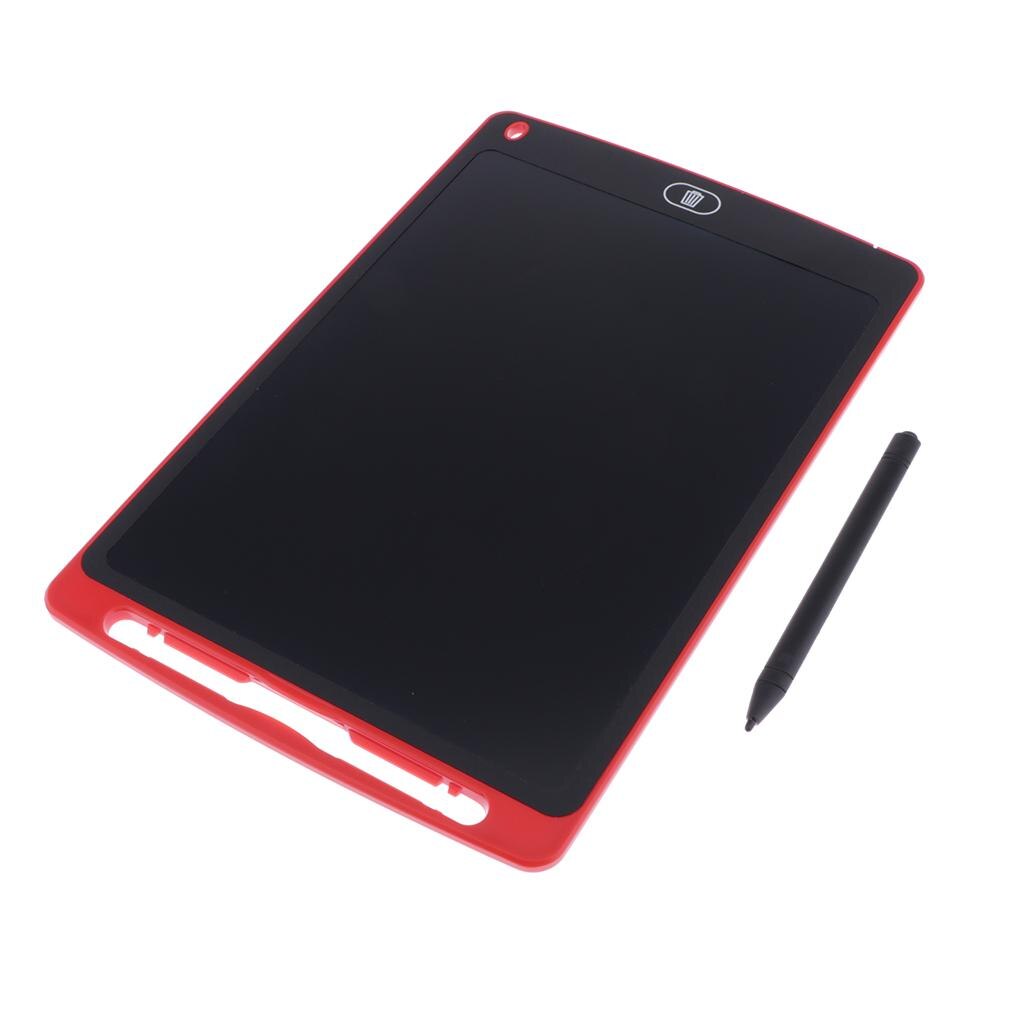 Lcd-schreibtafel, 10 zoll, rot