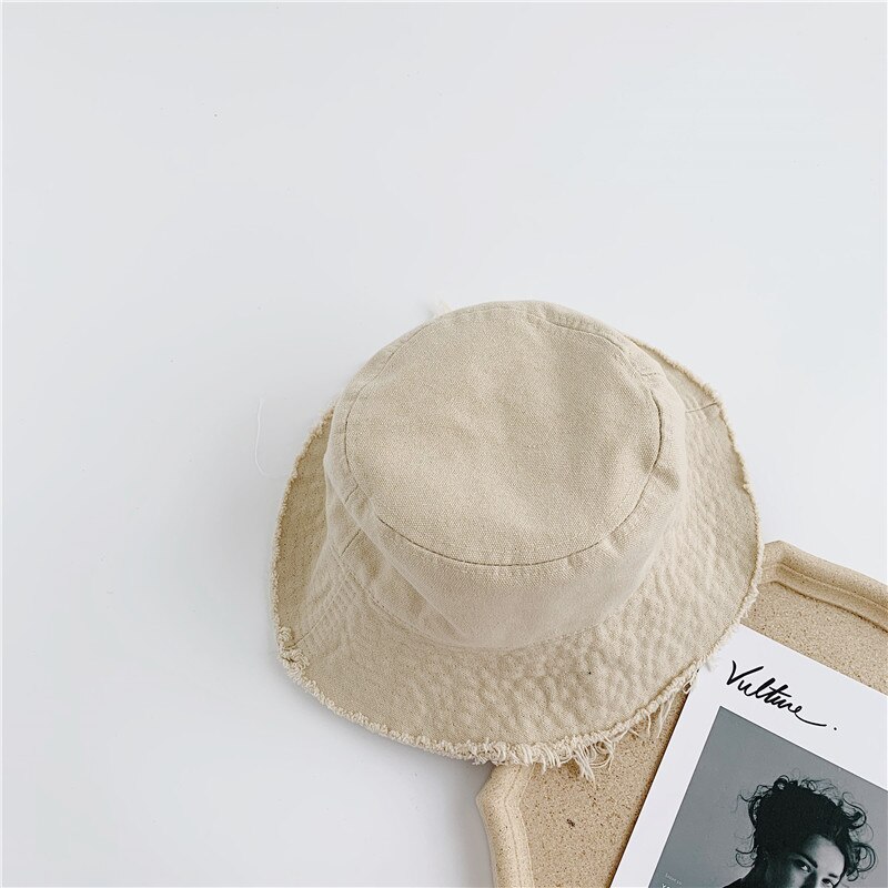 Gorros de cubo para mujer, sombrero de cubo Harajuku, sombrero de pesca al aire libre Panamá, gorra de Hip Hop para hombre, sombrero de verano para pescador para mujer: beige