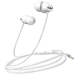 Bedrade oordopjes koptelefoon 3.5mm in-ear oordopjes bas oordopjes met microfoon stereo headset voor samsung xiaomi telefoon computer: M8wh