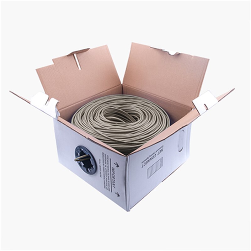 rj 45 Cat5e Cable Ethernet SFTP Cat 5e Internet Lan Line For Router RJ45 Patch Cord 26AWG Double Shielded Installation Wire