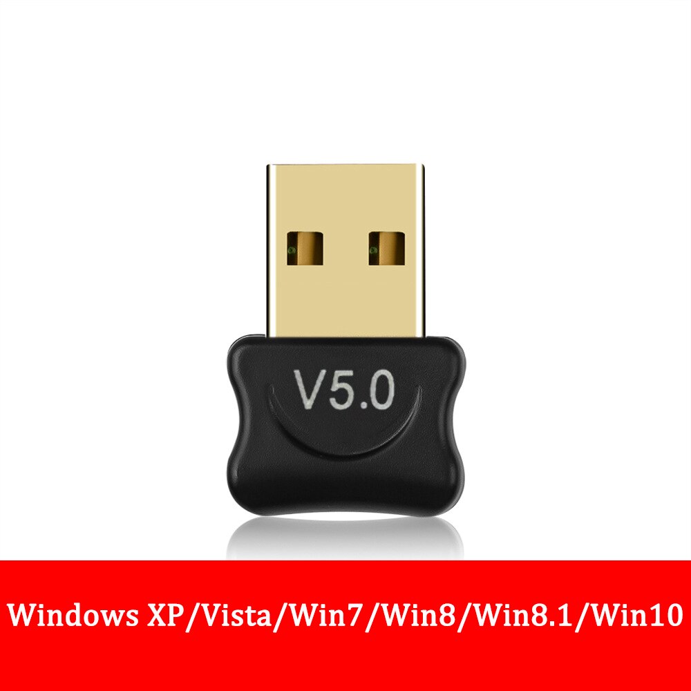 Usb Bluetooth 5.0 Adapter Zender Ontvanger Audio Bluetooth Dongle Draadloze Usb Adapter Voor Computer Pc Laptop Mouse: Mode C no drive