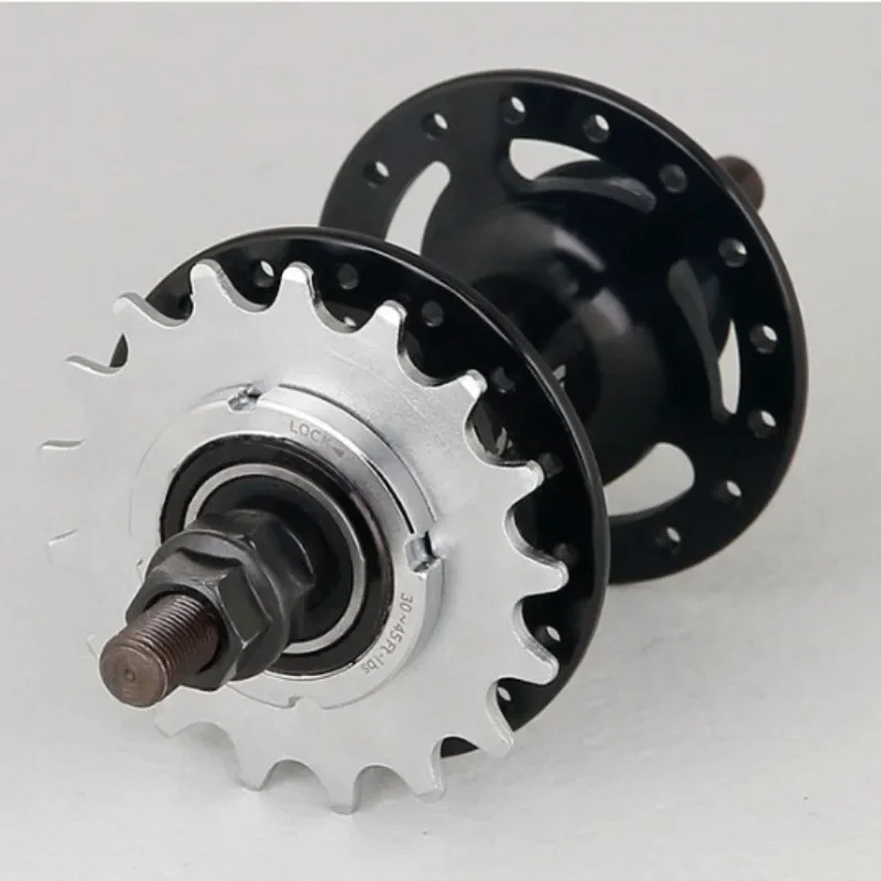 Deemount fast gear cykel friløb tandhjul nav låsning 1 speed fixie cykel gevind låseringe 13t 14t 15t 16t 17t 18t