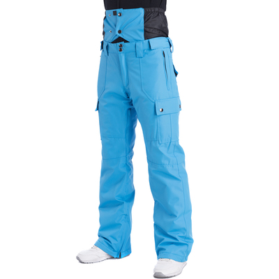 SAENSHING Snowboard Broek Mannen Winter Ski Broek wintervast Thicken Warm Sneeuw Skiën broek Broek Outdoor Ski pantalones: blue / L