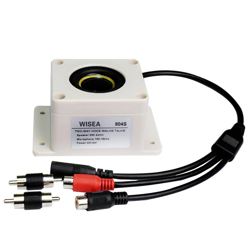 Microphone Speaker Device for Security Camera Outdoor Waterproof for IP Camera Audio Recording Two Way Radio Interphone