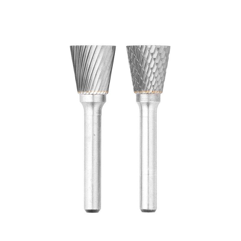 Double-Cut NX Type Head Tungsten Carbide Alloy Rotary File Tool Point Burr Die Grinder Abrasive Tool Drill Milling Carving Bit